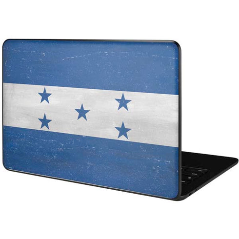 Honduras Flag Distressed Google Pixelbook Go Skin
